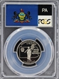 1999-S 25C Pennsylvania PR69DCAM