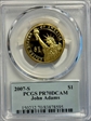 2007-S $1 John Adams PR70DCAM