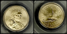 2007-P SAC$1 Satin Finish SP69