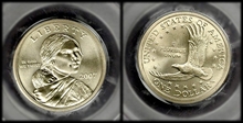 2007-D SAC$1 Satin Finish SP69
