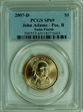 2007-D $1 John Adams - Pos. B Satin Finish SP69