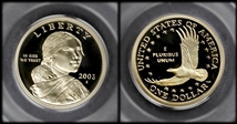 2003-S SAC$1 PR70DCAM