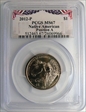 2012-P $1 Native American, Position A MS67