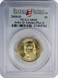 2008-D $1 John Q Adams-Pos A Satin Finish SP69