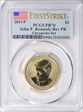 2015-P $1 John F. Kennedy Rev PR Chronicles Set First Strike PR70