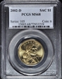 2002-D SAC$1 MS68