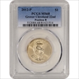 2012-P $1 Grover Cleveland 22nd Position B MS68