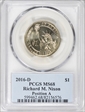 2016-D $1 Richard M. Nixon  Position A MS68