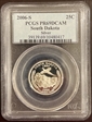 2006-S 25C South Dakota Silver PR69DCAM