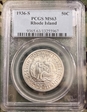 1936-S 50C Rhode Island MS63
