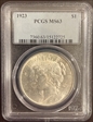 1923 $1 MS63