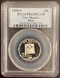 2008-S 25C New Mexico Silver PR69DCAM