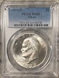 1972-S $1 Silver MS65