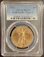 2021 $50 Gold Eagle - Type 1 MS70