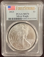 2023 $1 Silver Eagle First Strike MS70