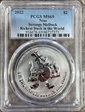2022 $2 Scrooge McDuck Richest Duck in the World MS69