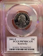 2001-S 25C Kentucky PR70DCAM