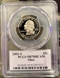 2002-S 25C Ohio PR70DCAM