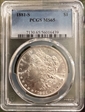 1881-S $1 MS65