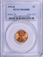 1992-D 1C MS68RD