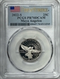 2022-S 25C Maya Angelou First Strike PR70DCAM