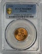 1940 1 1/4C MS66RD