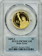 2009-S $1 John Tyler PR70DCAM