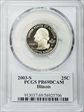 2003-S 25C Illinois PR69DCAM