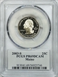 2003-S 25C Maine PR69DCAM