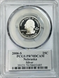 2006-S 25C Nebraska Silver PR70DCAM