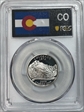 2006-S 25C Colorado Silver PR70DCAM