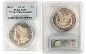 1895-S $1 VAM 4, S/Horizontal S AU53
