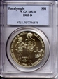1995-D $1 Paralympic MS70
