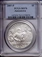2007-P $1 Jamestown MS70