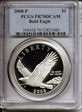 2008-P $1 Bald Eagle PR70DCAM