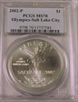 2002-P $1 Olympics-Salt Lake City MS70
