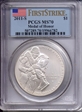 2011-S $1 Medal of Honor First Strike MS70