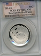 2014-S 50C Baseball Hall of Fame First Strike PR70DCAM