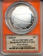 2020-P $1 Basketball Hall of Fame First Strike PR70DCAM