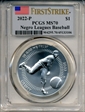 2022-P $1 Negro Leagues Baseball First Strike MS70