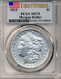 2023 $1 Morgan Dollar First Strike MS70