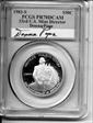 1982-S 50C Washington - Donna Pope PR70DCAM