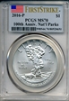 2016-P $1 100th Anniv. Nat'l Parks First Strike MS70