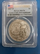 2017-P $1 Lions Club International First Strike MS70