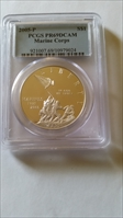 2005-P $1 Marine Corps PR69DCAM