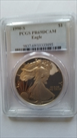 1990-S $1 Silver Eagle PR69DCAM