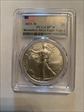 2021-W $1 Burnished Silver Eagle-Type 2 First Strike SP70