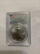 2024-(P) $1 Silver Eagle with Star Privy Struck at Philadelphia First Strike MS70