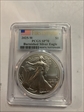 2025-W $1 Burnished Silver Eagle First Strike SP70