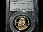 2003-S SAC$1 PR70DCAM